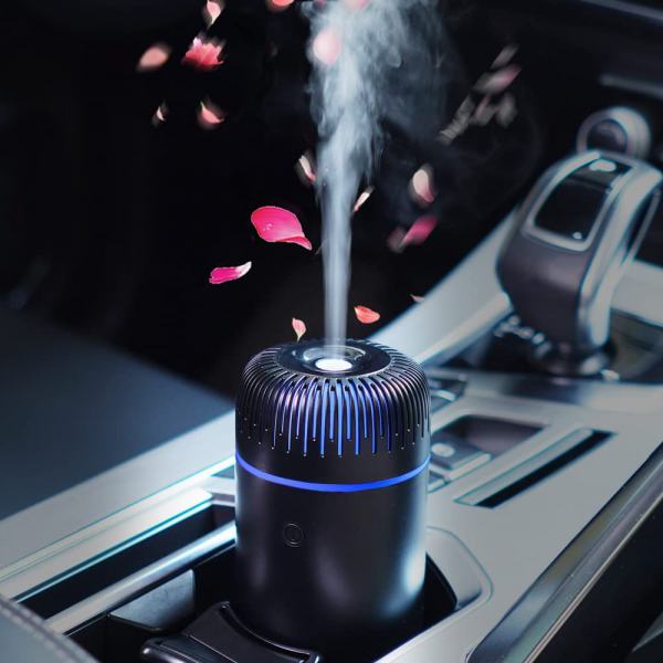 Geführte tragbare Mini Auto Luftbefeuchter Aromatherapie Maschine